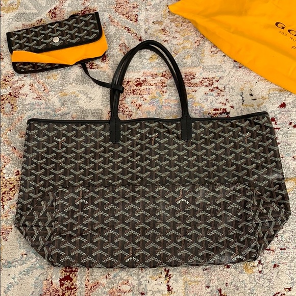 Goyard Handbags - *PRICE FIRM* Goyard Black St Louis PM Tote + Pouch
